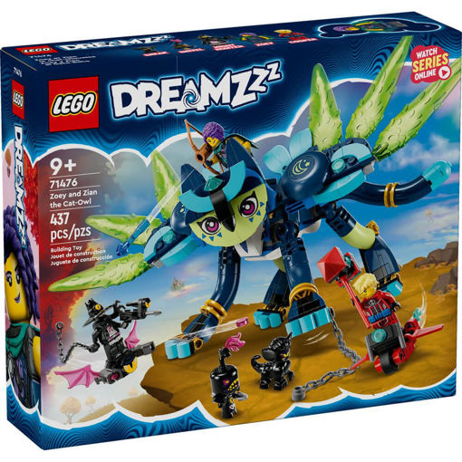 Picture of LEGO Dreamzzz 71476 Zoey and Zian the Cat-Owl